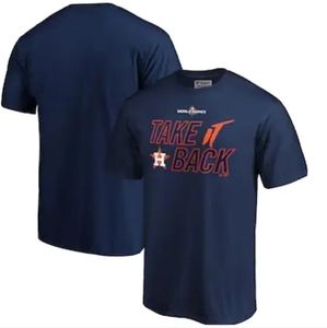 Majestic Houston Astros Take It Back MLB T-Shirt Dark Navy Men's Size Small NEW